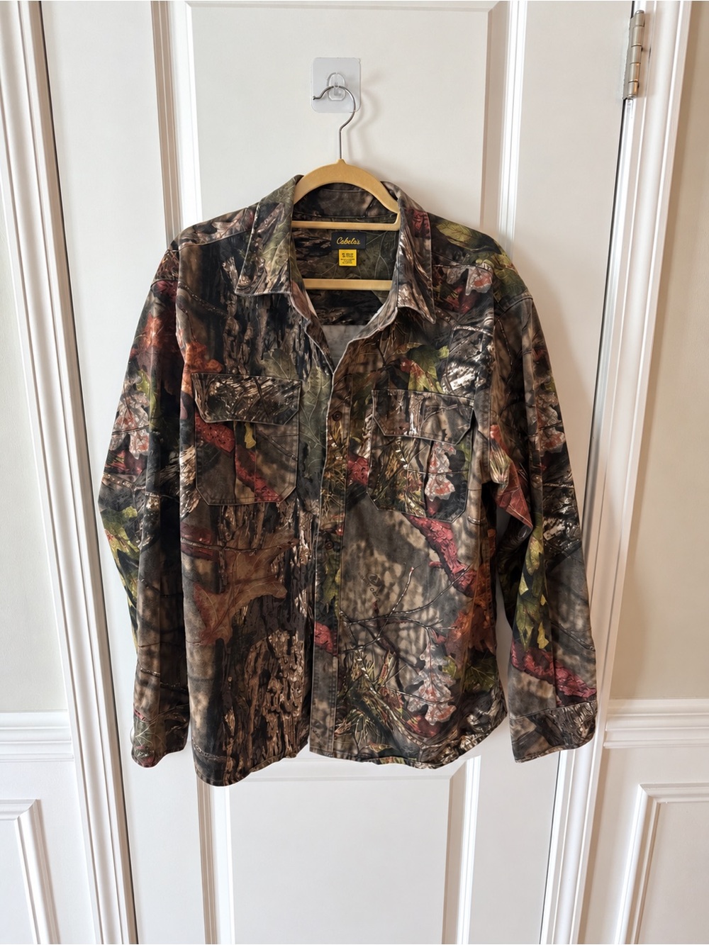 Cabela's Realtree Camouflage Field Jacket in Green, Brown, Black